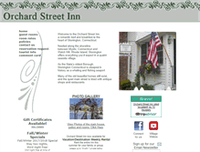 Tablet Screenshot of orchardstreetinn.com